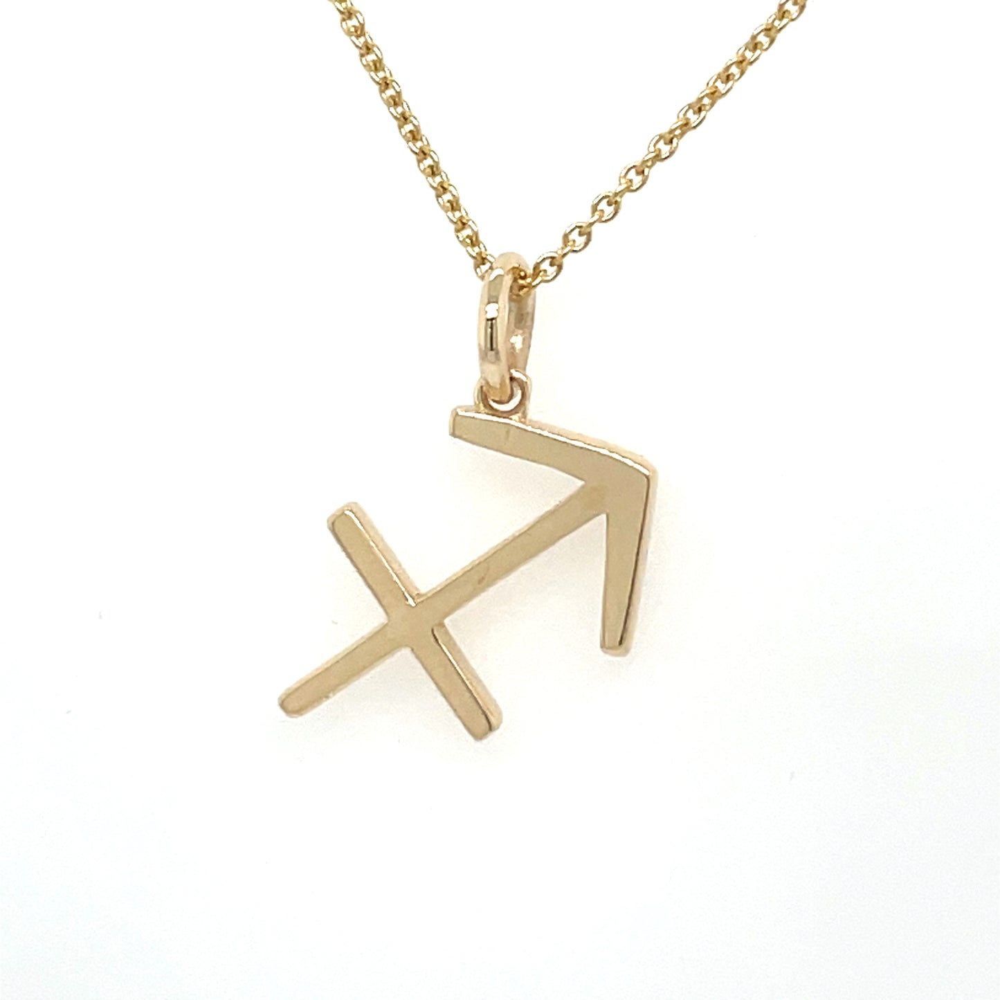 14k Gold Sagittarius Zodiac Charm - General Design Jewelers