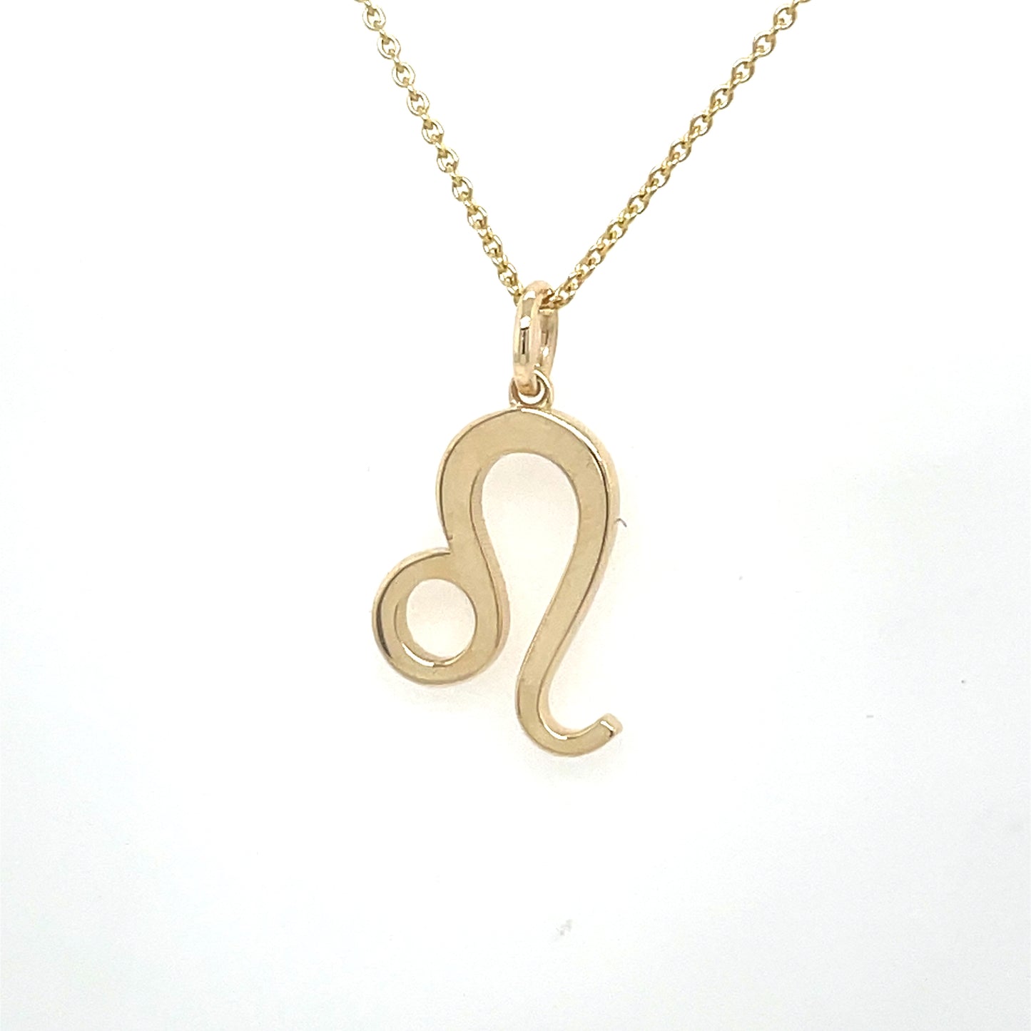 14k Gold Leo Zodiac Charm - General Design Jewelers