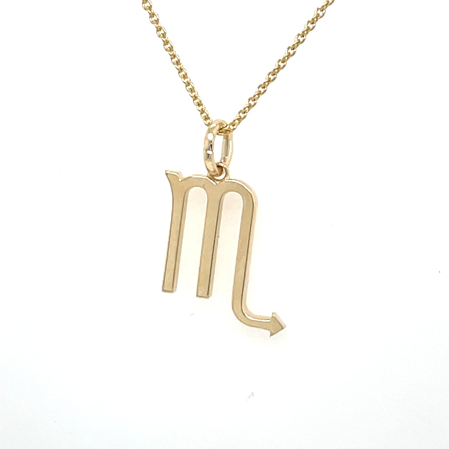 14k Gold Scorpio Zodiac Charm - General Design Jewelers