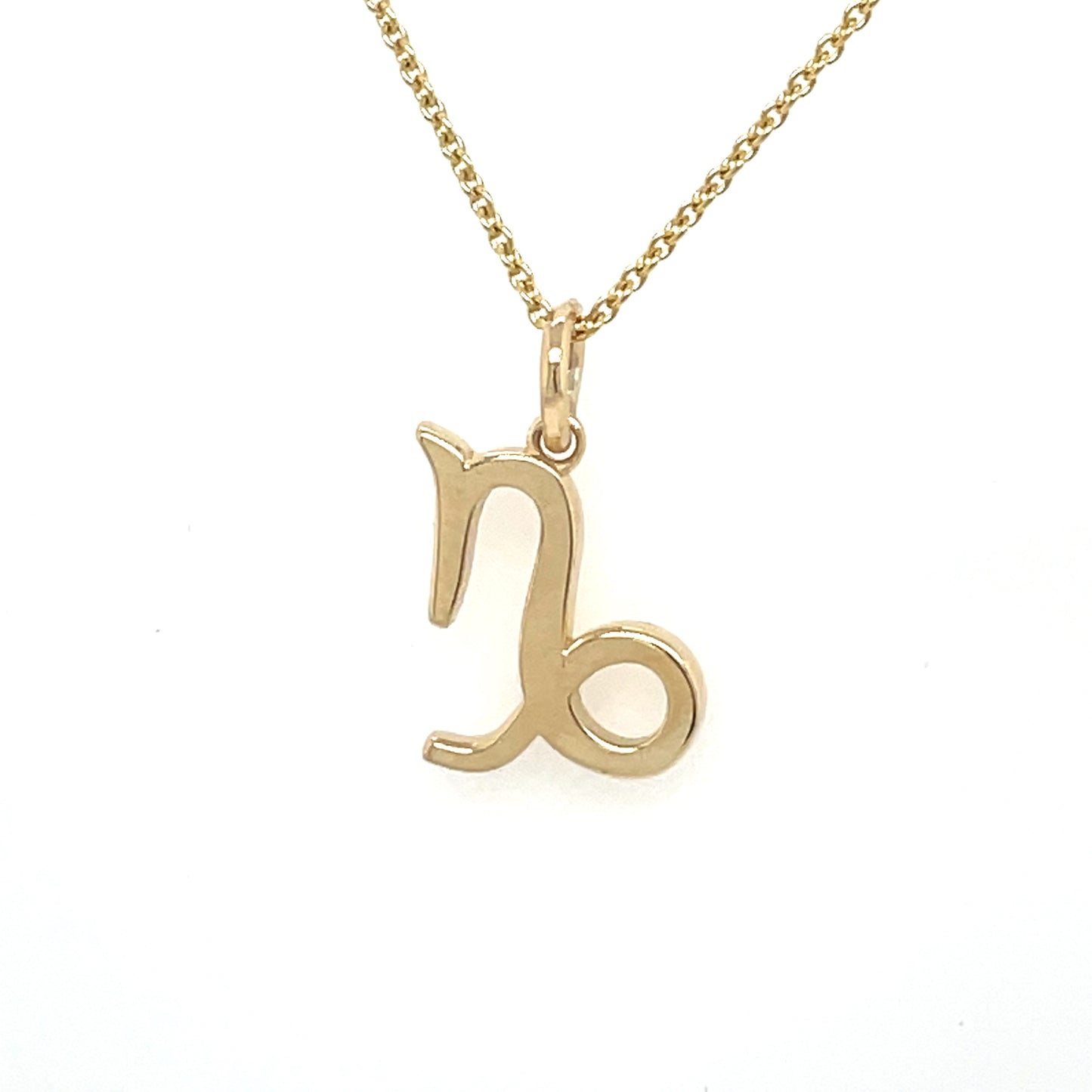 14k Gold Capricorn Zodiac Charm - General Design Jewelers