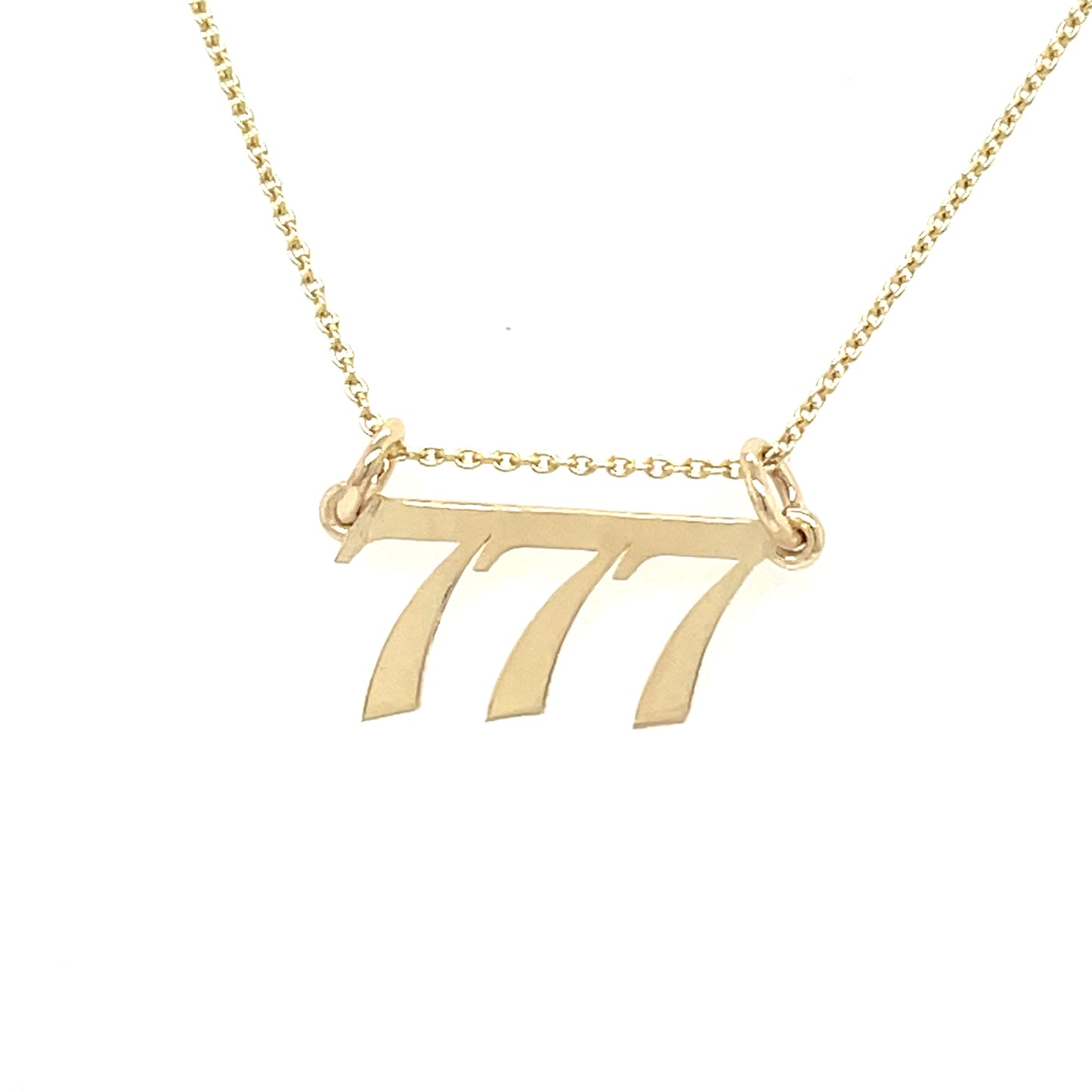 Angel Number 777 - General Design Jewelers