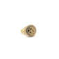 14k Yellow Gold Nugget Signet Ring - General Design Jewelers