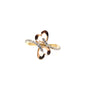 14k Two Tone Gold Heart Ring - General Design Jewelers