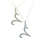 Sterling Silver Aries Zodiac Necklace | 18" - General Design Jewelers