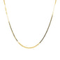 14k Yellow Gold Box Link Chain | 18" | 1.2mm - General Design Jewelers