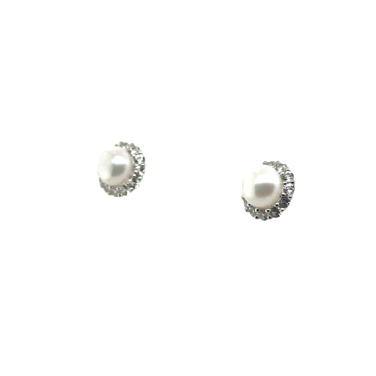 Sterling Silver Earring, Necklace, and Ring Set - June Pearl