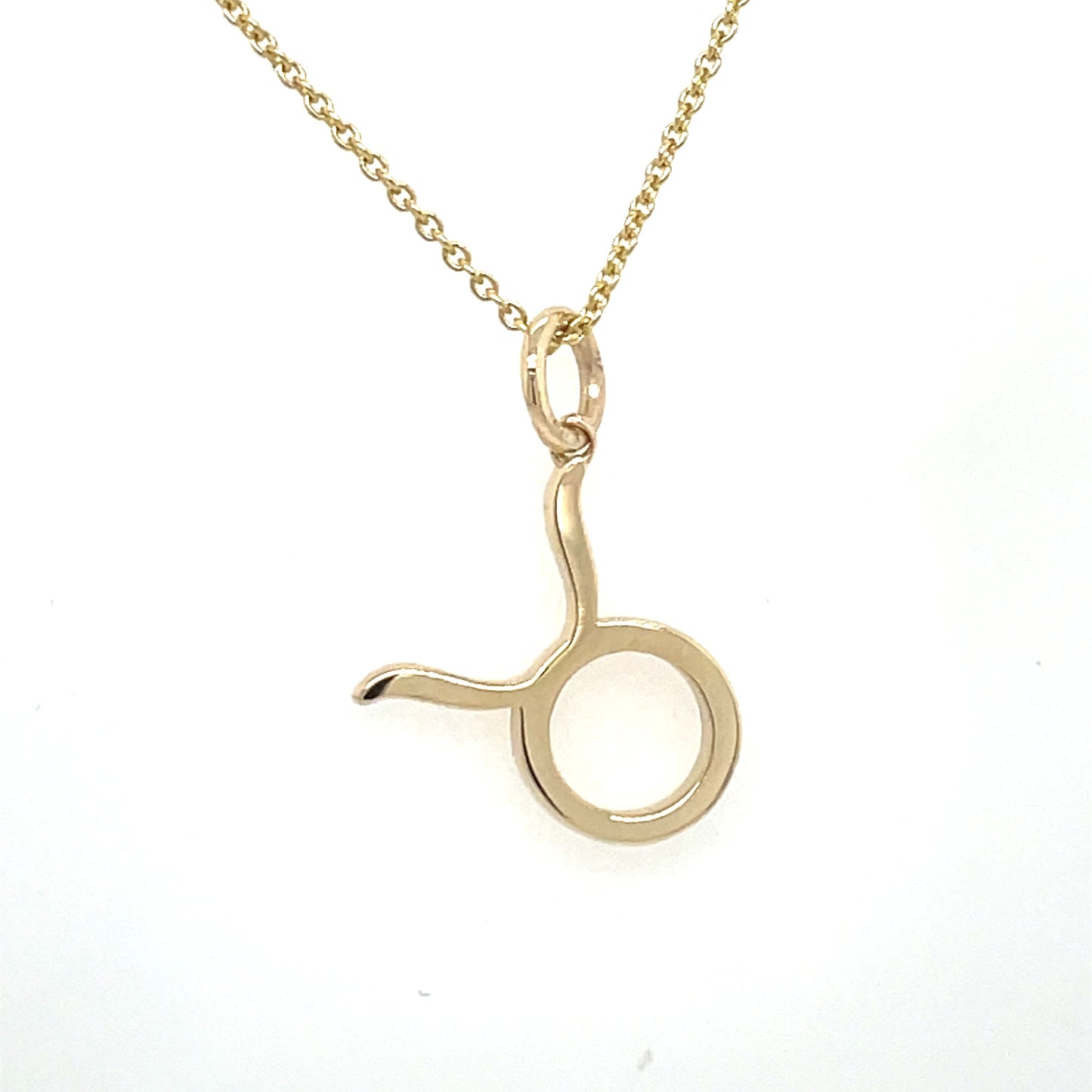 14k Gold Taurus Zodiac Charm - General Design Jewelers