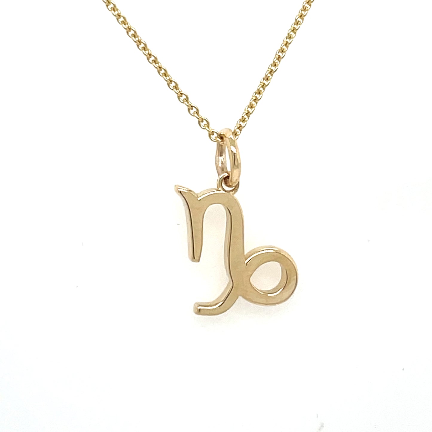 14k Gold Capricorn Zodiac Charm - General Design Jewelers