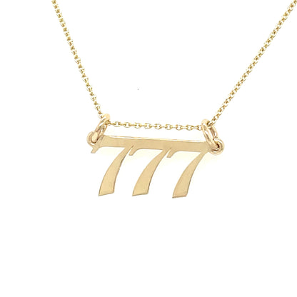 Angel Number 777 - General Design Jewelers