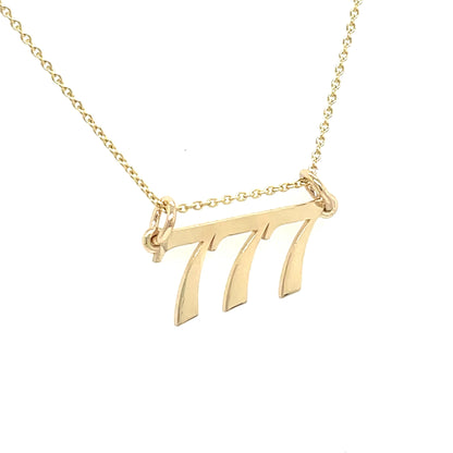 Angel Number 777 - General Design Jewelers